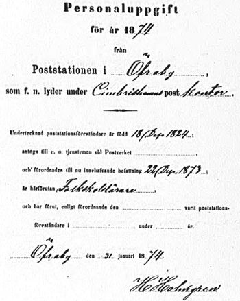 Personlakort 1874